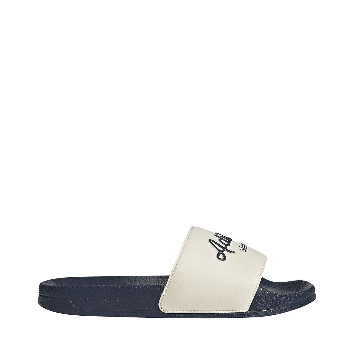 Claquette adilette shower beige/bleu marine Adidas Sportswear