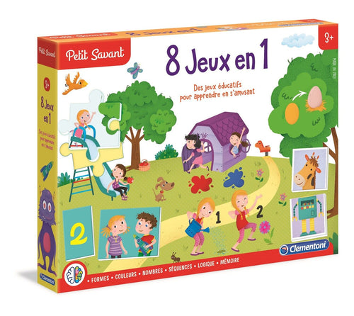 8 jeux en 1 Clementoni