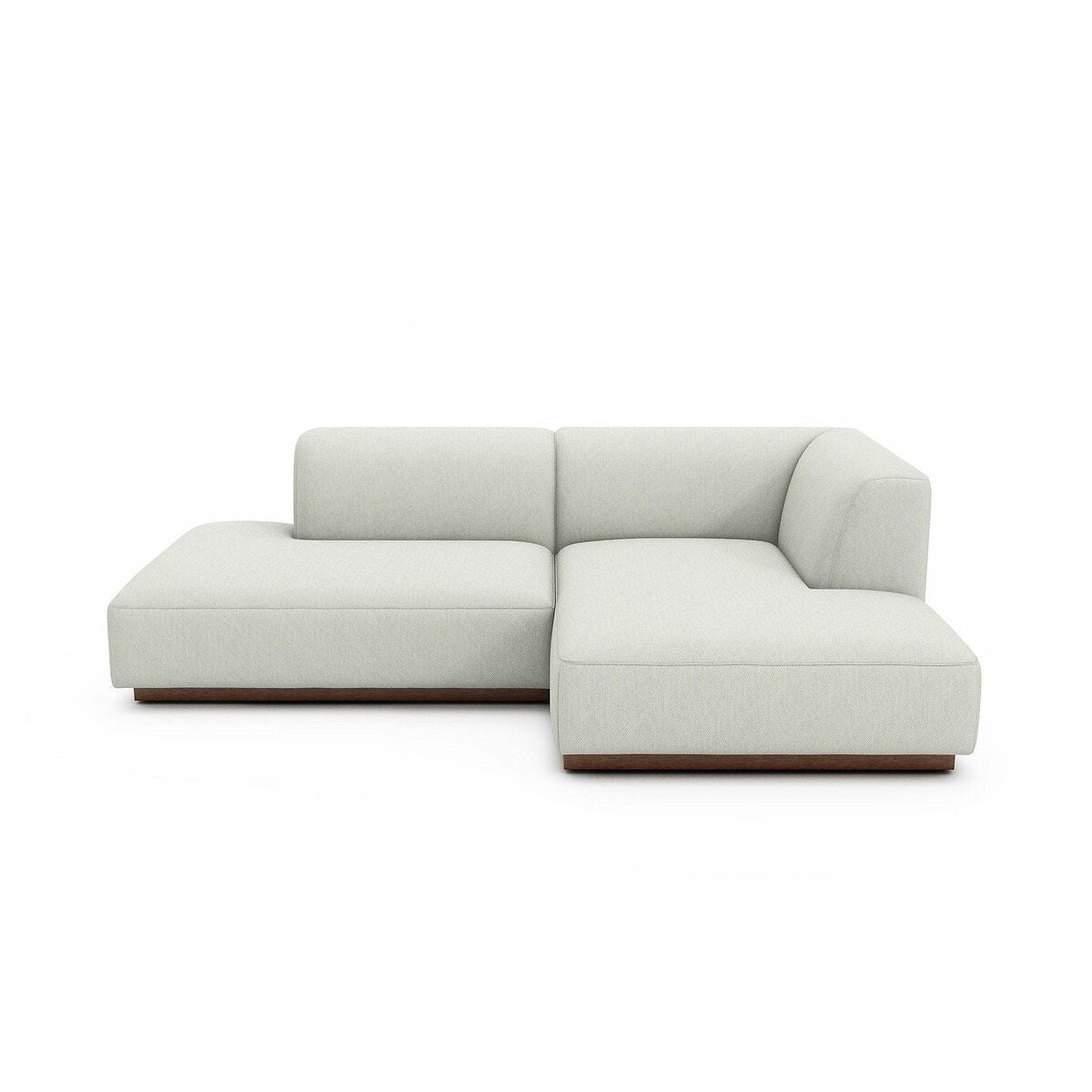 Canapé d'angle sergé xl, jacopo Couleur blanc Am.Pm