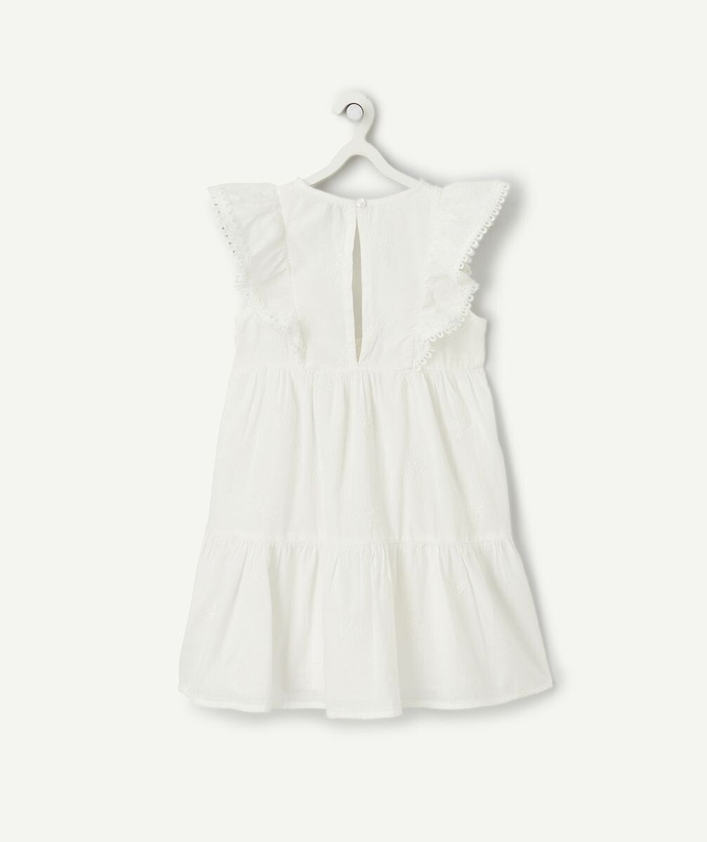 Robe manches courtes blanc Tape A L'oeil