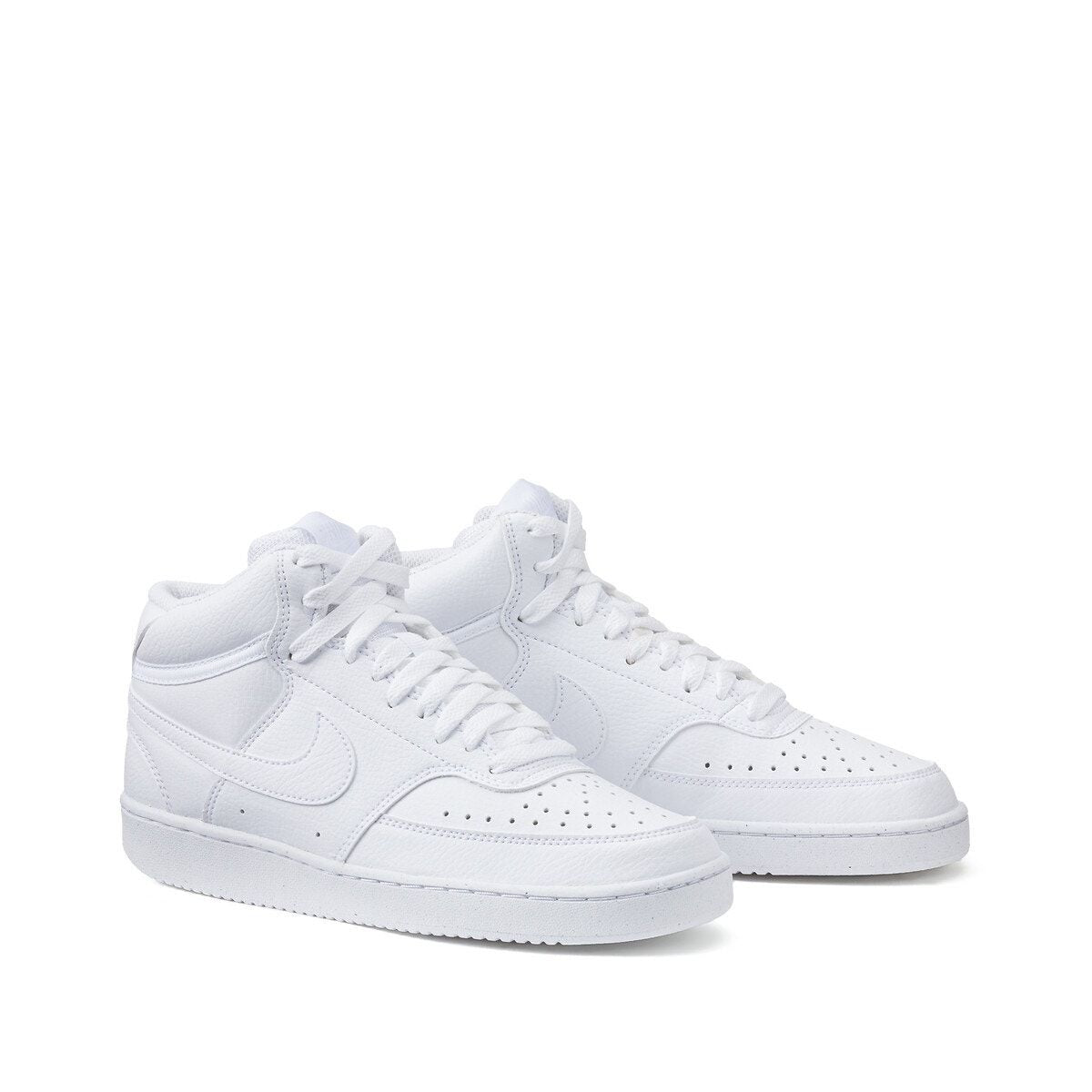 Baskets court vision mid next nature blanc Nike