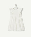 Robe manches courtes blanc Tape A L'oeil
