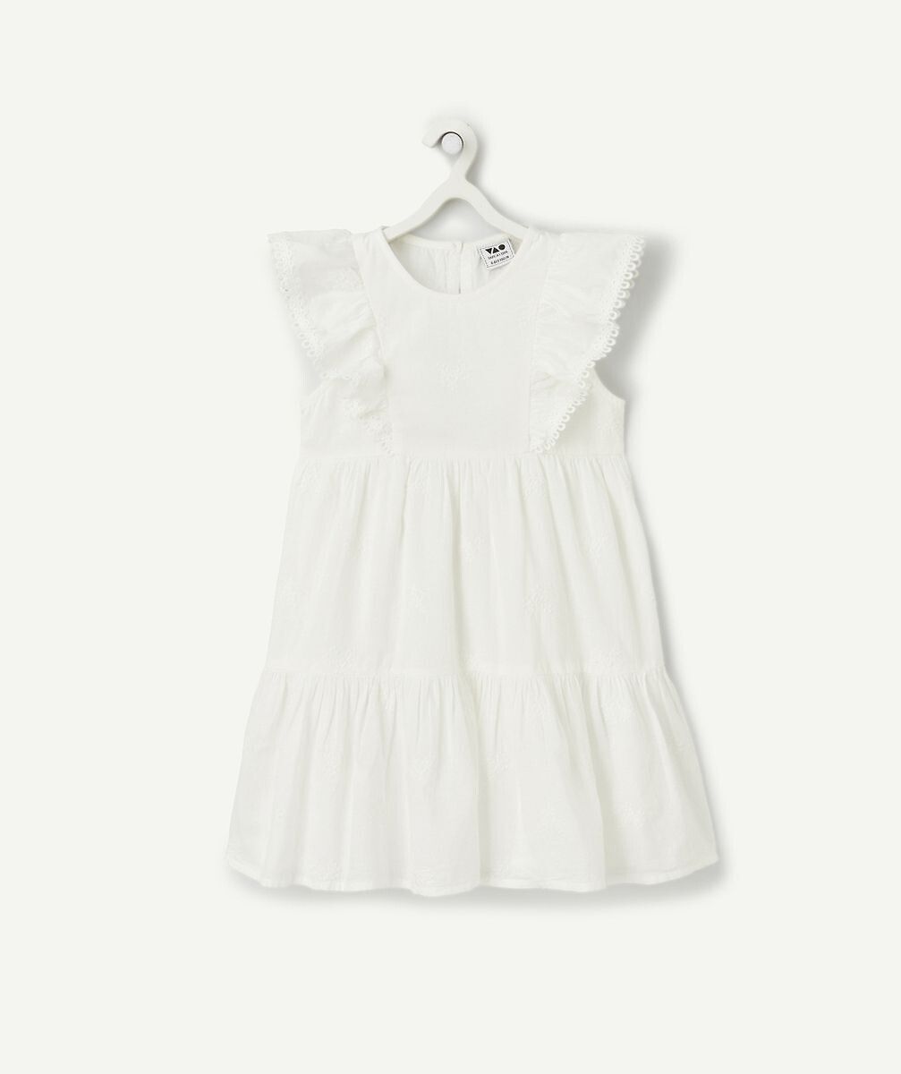 Robe manches courtes blanc Tape A L'oeil