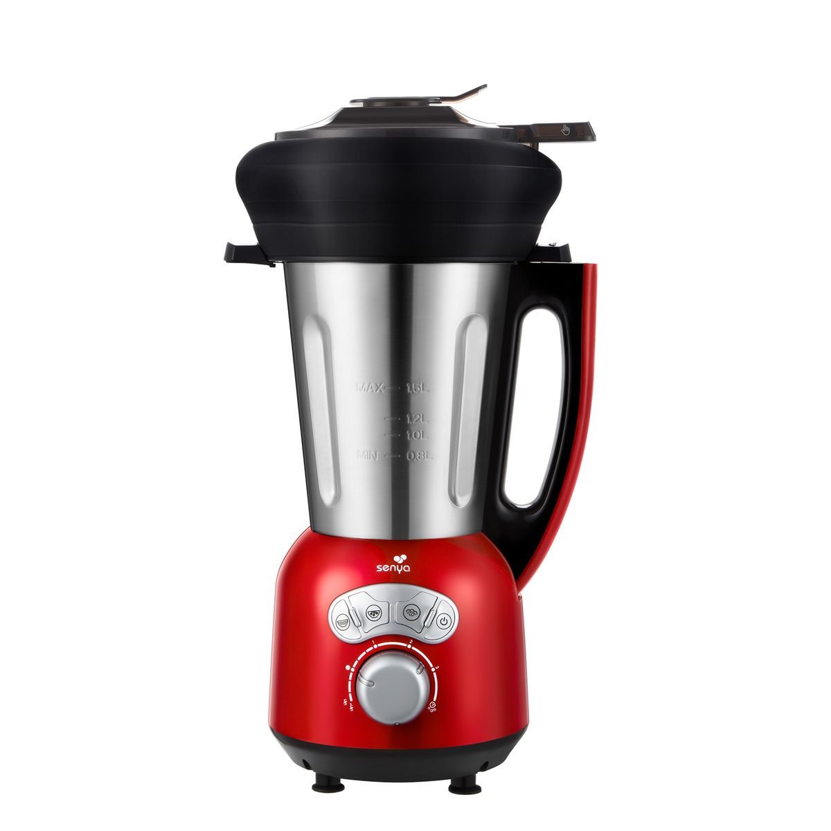 Blender chauffant cook ice et son panier vapeur en silicone Senya