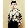 Chemise imprimé floral  noir Sfera