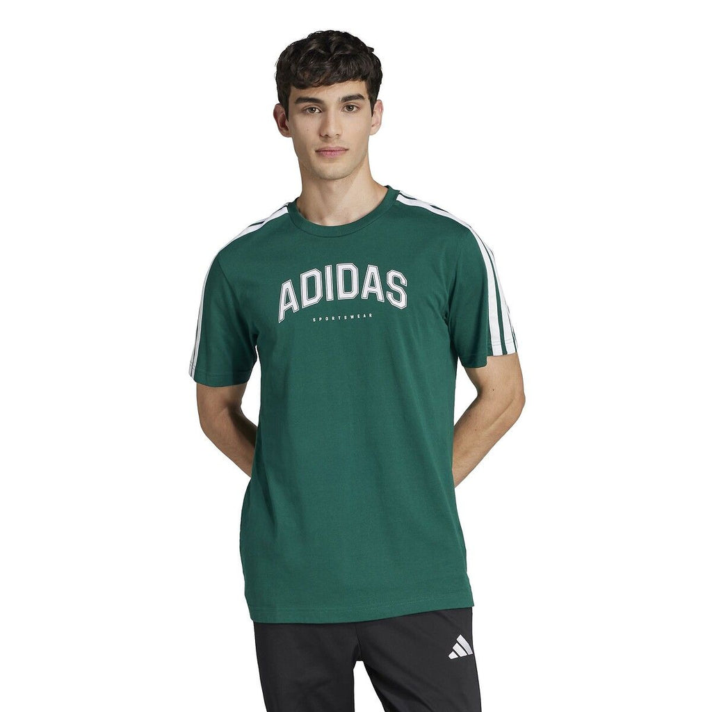 T-shirt manches courtes gros logo graphique Adidas Sportswear