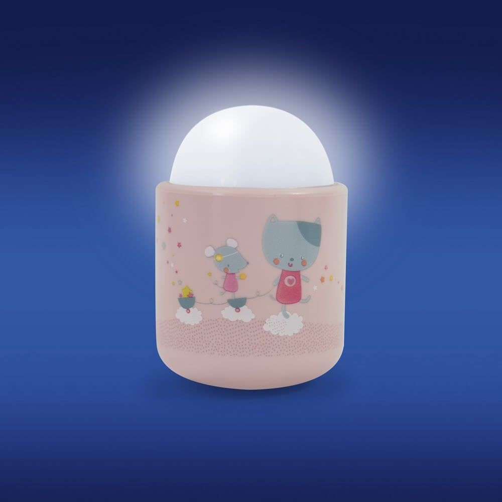 Veilleuse nomade lolabella rose Pabobo