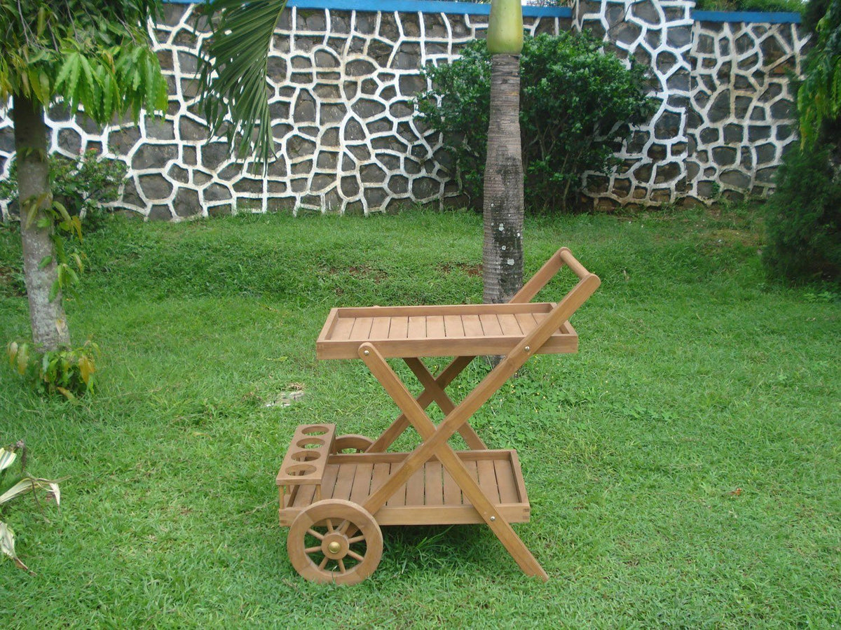 Desserte en teck marea teck C Et L Jardin