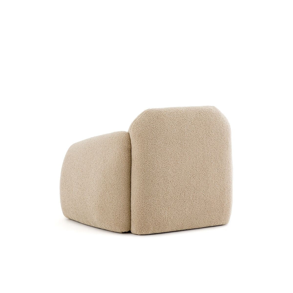 Fauteuil bouclette, machoa Couleur ecru La Redoute Interieurs