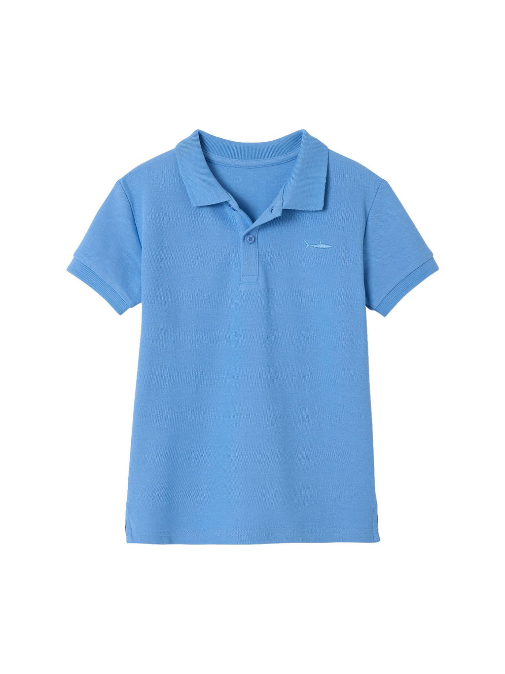 Polo manches courtes broderie poitrine Vertbaudet