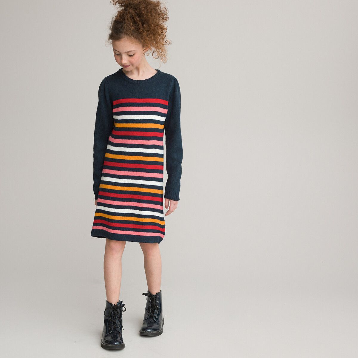 Robe rayée multicolore rayures multicolore La Redoute Collections