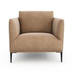 Fauteuil en velours stonewashed, Oscar E. Gallina AM.PM
