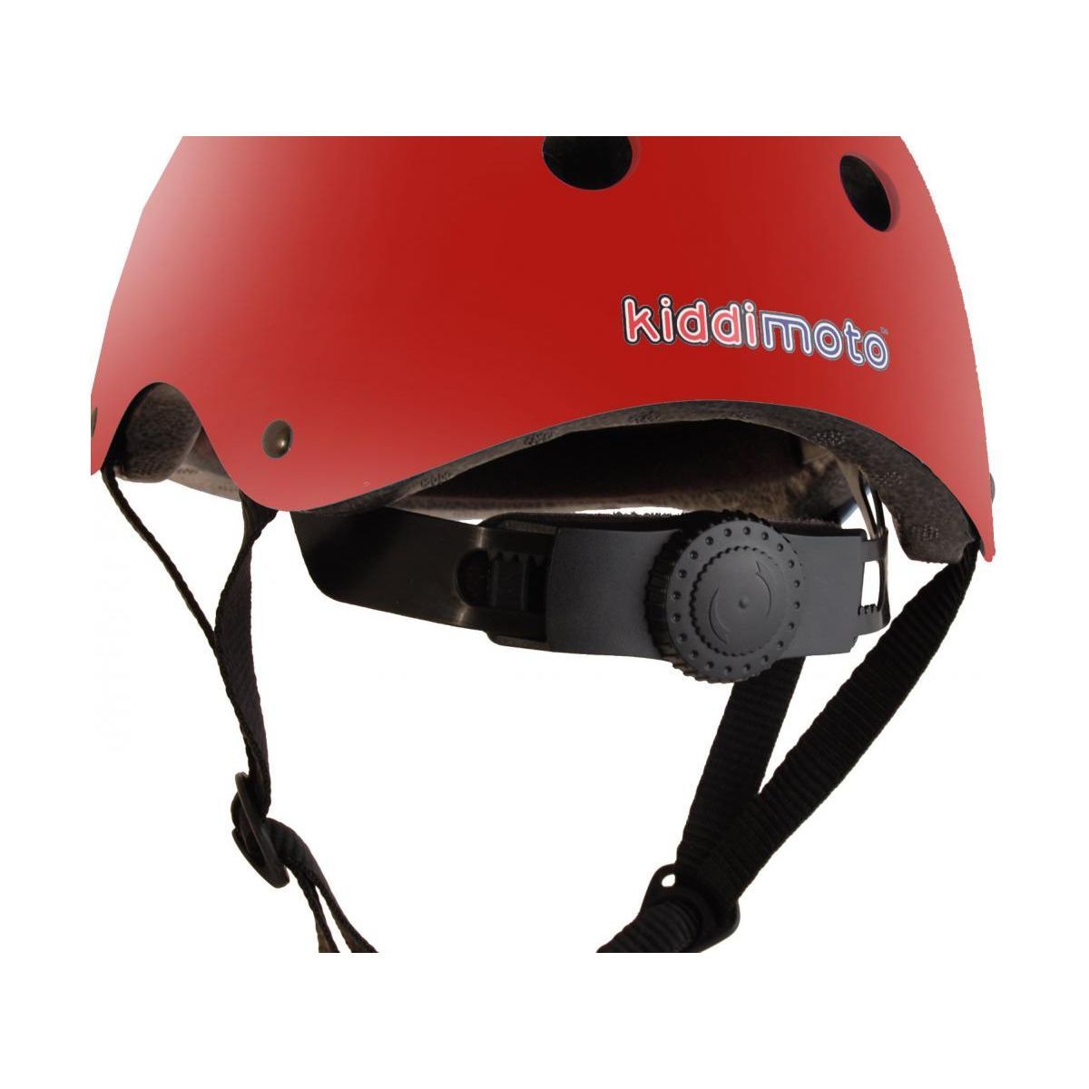 Casque de vélo : red goggle (taille m) rouge Kiddimoto