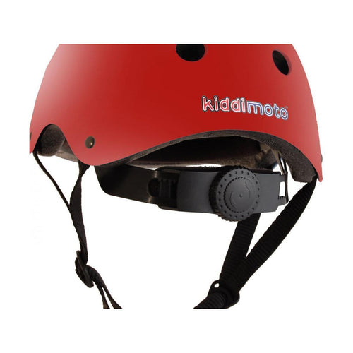 Casque de vélo : Kiddimoto rouge (taille M)