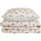 Housse de couette enfant en coton, fripons blanc Alinea