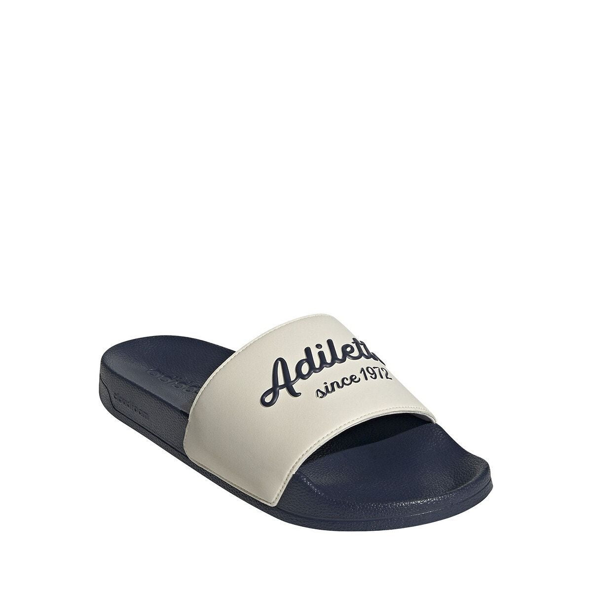 Claquette adilette shower beige/bleu marine Adidas Sportswear
