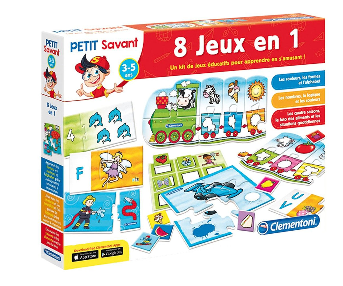 8 jeux en 1 Clementoni
