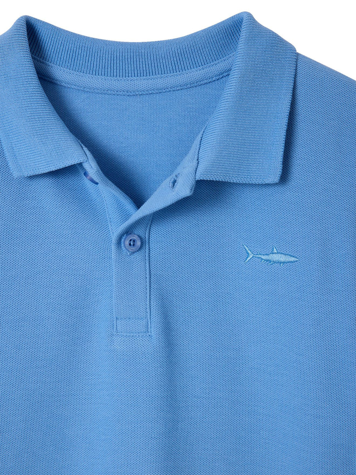 Polo manches courtes broderie poitrine Vertbaudet