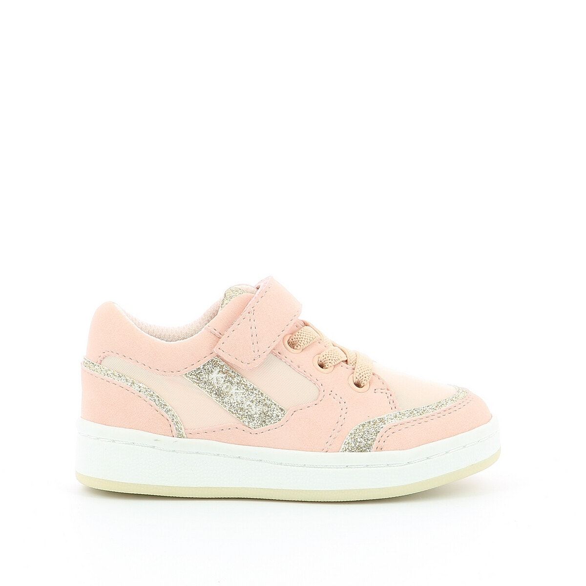 Baskets bisckuit rose Kickers