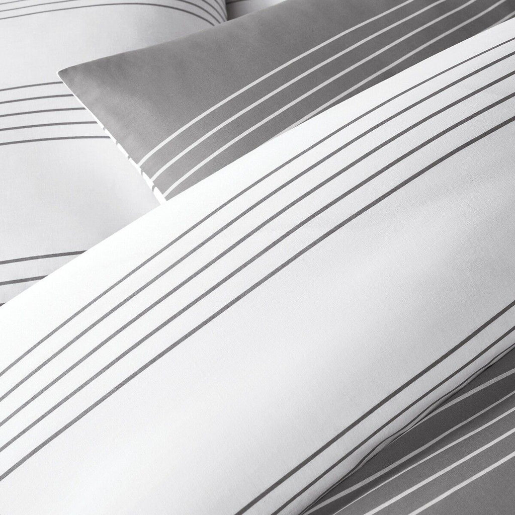 Housse de couette pur coton, horizon gris La Redoute Interieurs
