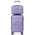 Lot valise cabine 55cm plus un vanity rigide Little Marcel