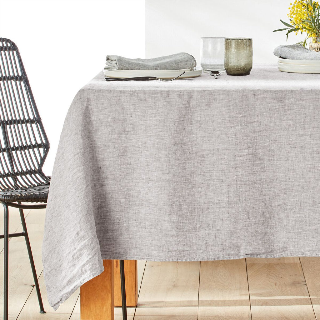 Tablier en lin lavé chambray victorine gris chambray La Redoute Interieurs