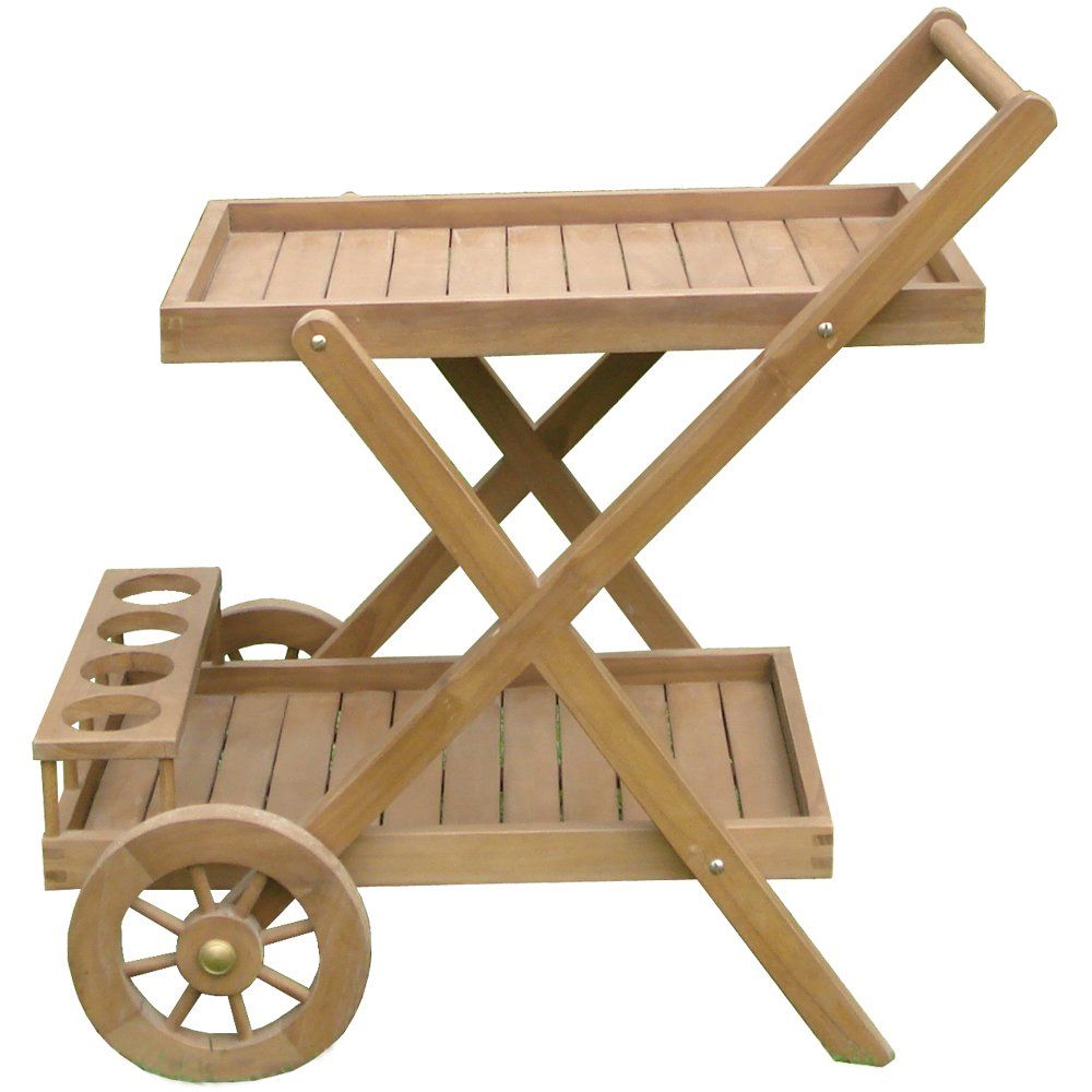 Desserte en teck marea teck C Et L Jardin