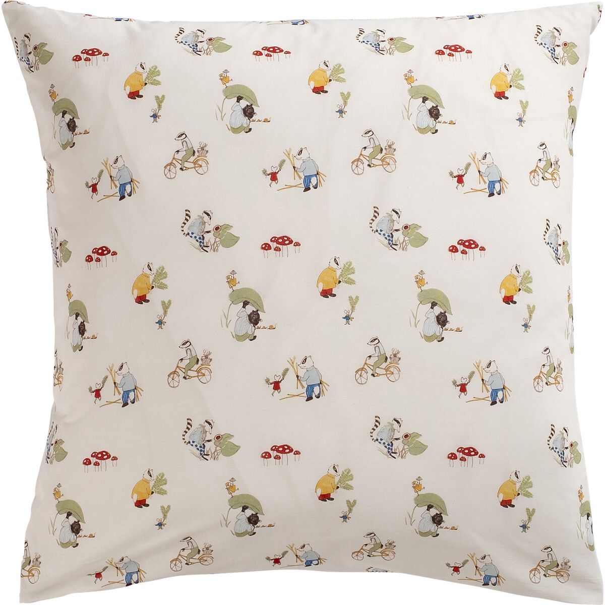 Housse de couette enfant en coton, fripons blanc Alinea