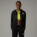 Sweat zippé à capuche noir The North Face